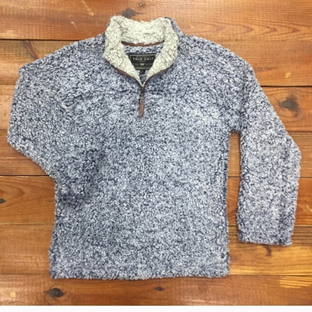 NEW True Grit Pullover (Blue) Size M